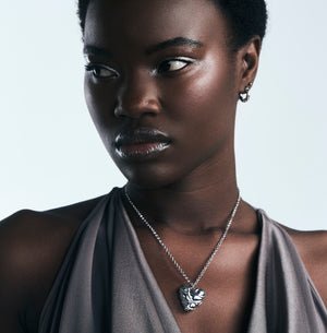 Rhodium Plated Sterling Silver