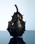 EDGE OF NATURE HUGGIE GOLD VERMEIL- Mini Hoop Earring