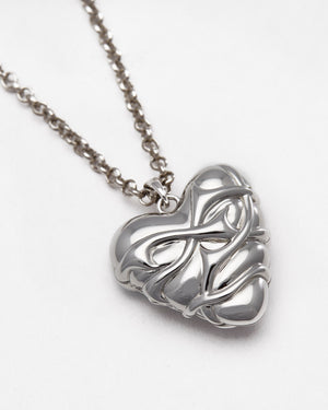 Rhodium Plated Sterling Silver