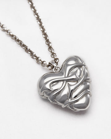 WILD THORN HEART LOCKET - Large Necklace