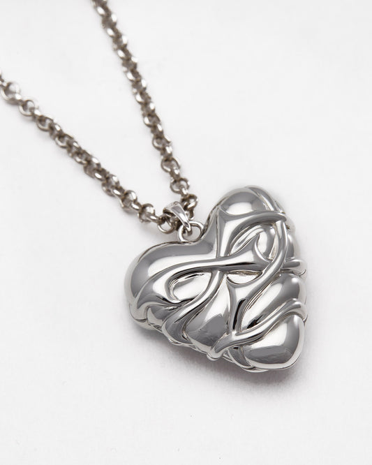 WILD THORN HEART LOCKET - Large Necklace