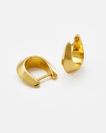 EDGE OF NATURE HUGGIE - Mini Hoop Earring