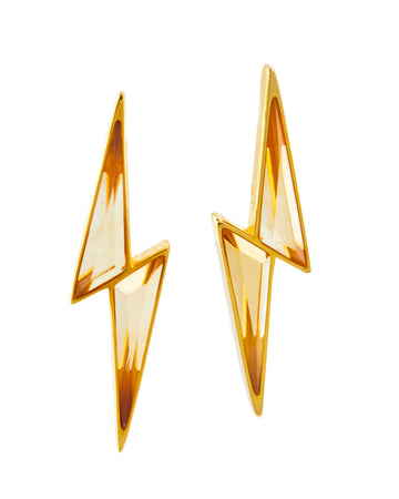 IGNITE CITRINE EARRINGS – Gold Vermeil Earrings