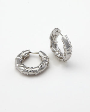 Rhodium Plated Sterling Silver