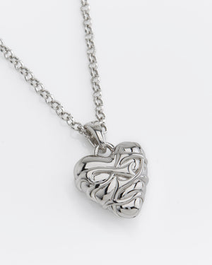 Rhodium Plated Sterling Silver