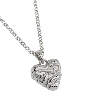 Rhodium Plated Sterling Silver