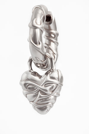 Rhodium Plated Sterling Silver