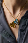 WILD THORN HEART LOCKET - Large Necklace