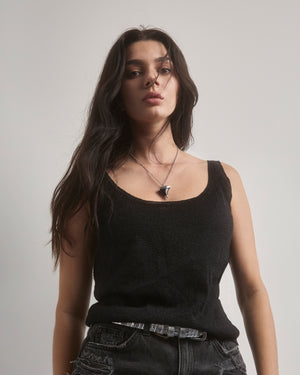 Rhodium Plated Sterling Silver