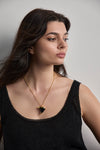 BLACK THORN NECKLACE