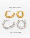 WILD THORN HOOP - Small Hoop Earring
